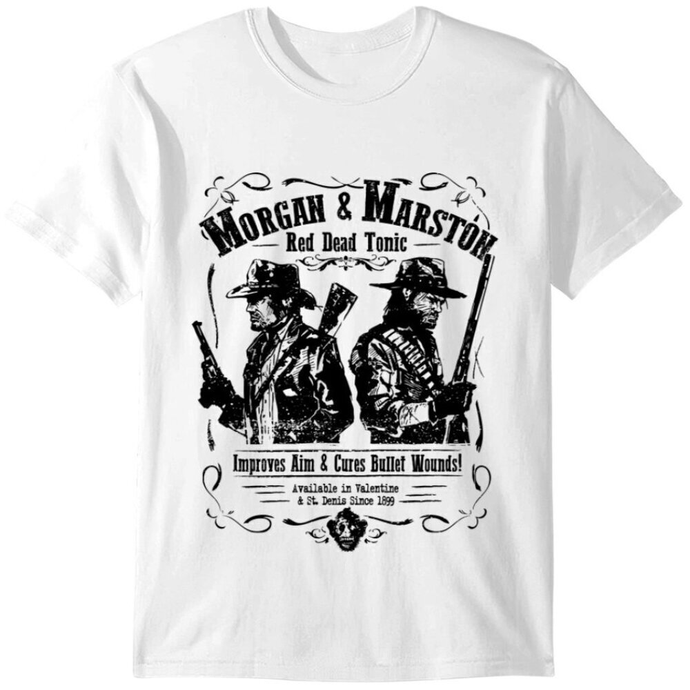 Red Dead Redemption Western Video Game Franchise Gamer Collector Graphic T-Shirt